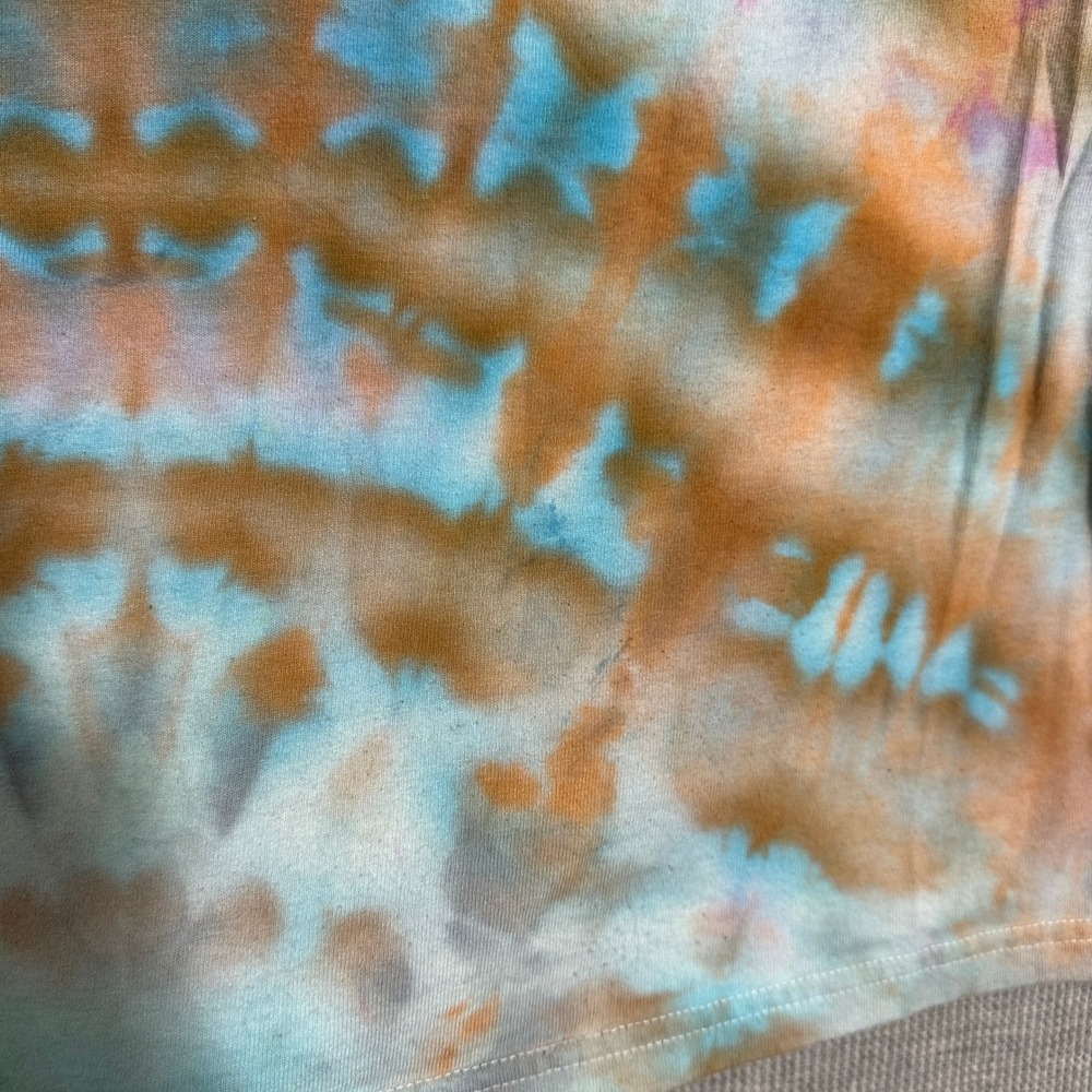 Hanes Heavyweight Barack Obama Tie Dye Graphic T-Shirt Multicolor Mens Size XL - Picture 14 of 16